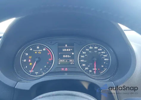 2016 Audi A3 2.0T Premium z USA, uszkodzony, nr VIN WAUB8GFF5G1070195